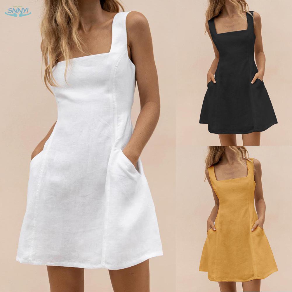 vestido curto casual