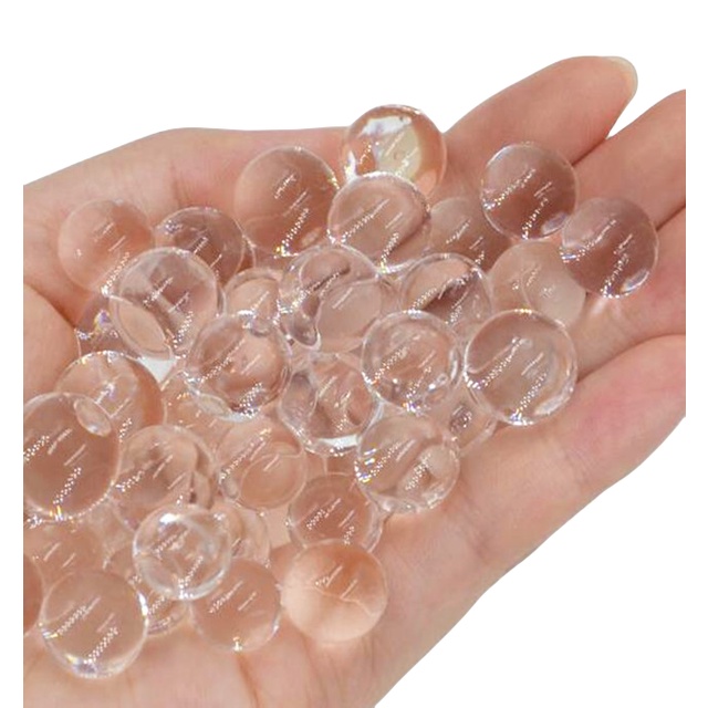 6.000 Bolinhas De Gel Transparentes Incolor que Crescem na água Decoração Vaso Planta Anti Stress em Oferta na Shopee
