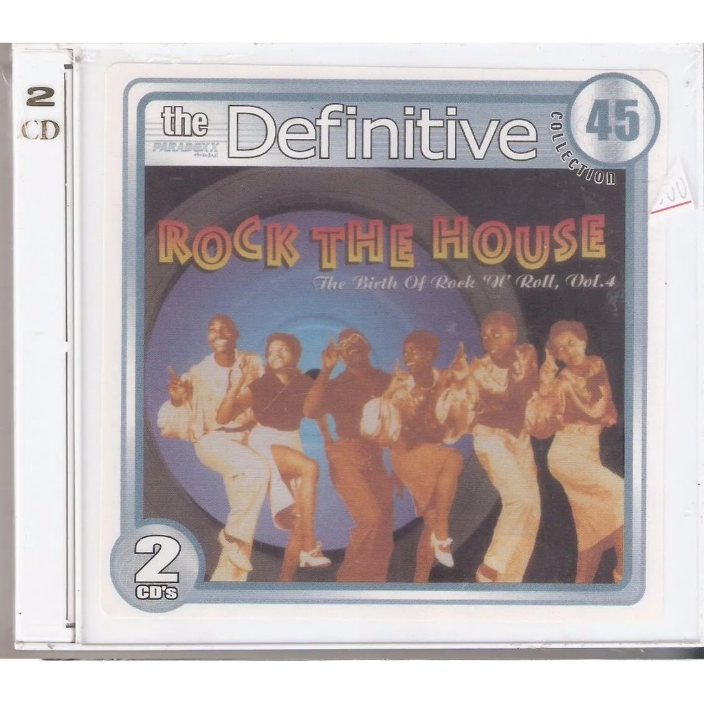 Cd Rock The House - Birth Of Rock N Roll ( Duplo - Lacrado )
