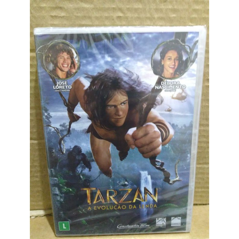 DVD TARZAN- A EVOLUÇÃO DA LENDA (ORIGINAL-LACRADO).