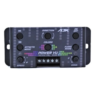 Nova Central Ajk Sound Power Vu Para Faróis Com Rgb Ritmico em Oferta na Shopee