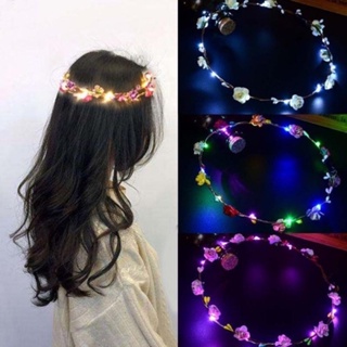 10 Coroa Tiara de led para festa e decoração em Oferta na Shopee