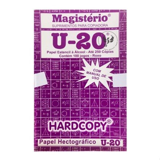 Papel Hectográfico Decalque Transfer Roxo U20 Tatuagem Tattoo em Oferta na Shopee