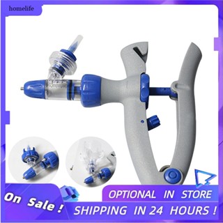 Em Estoque) Pistola De Seringa De Gado De 5 ml Ajustável E Contí @ @ Nuo / Seringa / Injetor De Por Injeção De Animal Para Labirinto em Oferta na Shopee