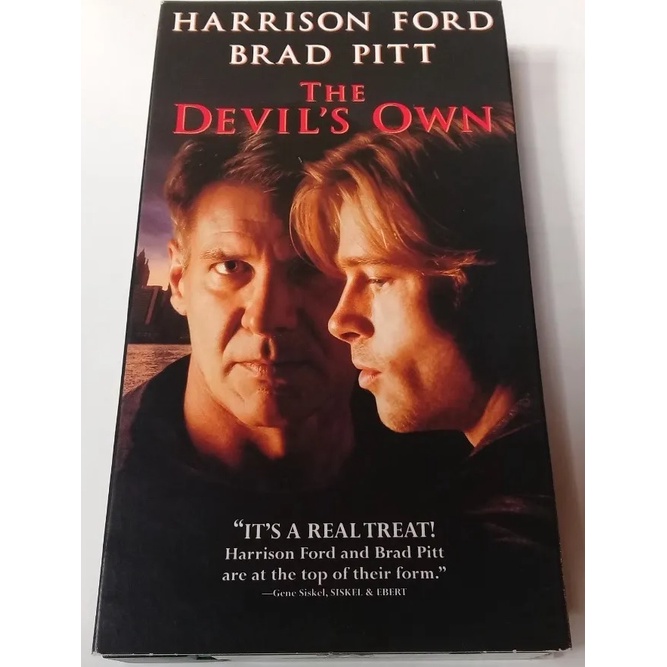VHS - INIMIGO INTIMO - The Devil´s Own - HARRISON FORD - BRAD PITT - IMPORTADO USA AUDIO INGLES SEM LEGENDAS