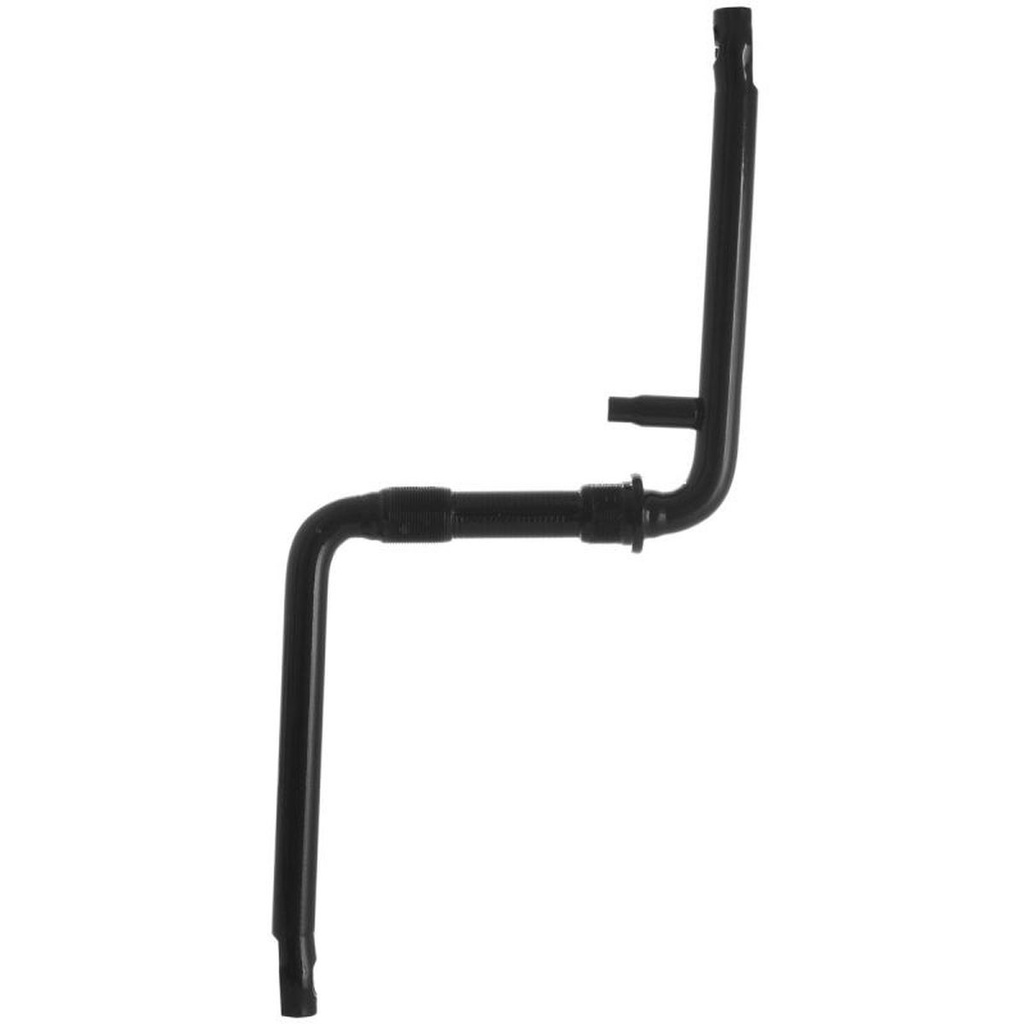 Pedivela Bicicleta Aço Reforçado Monobloco Ultra Bikes 165 Mm Resistente Cor Cromado Preto