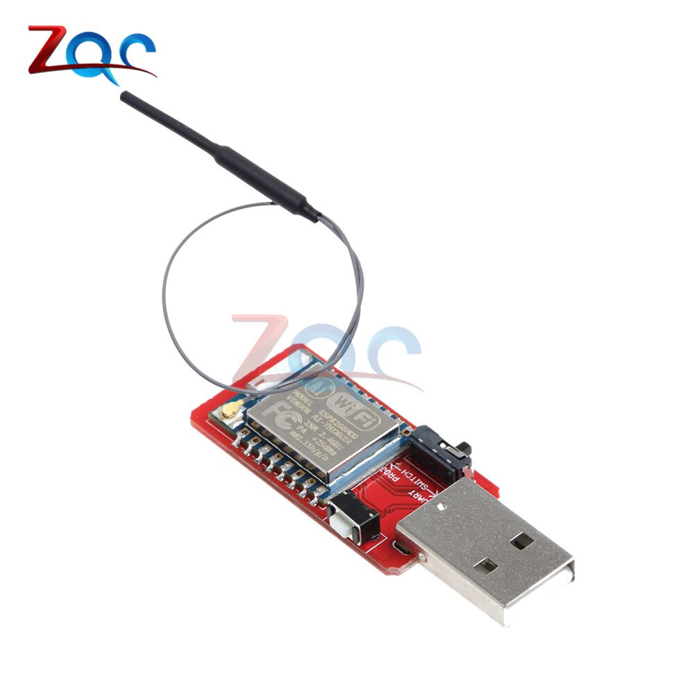 ESP8266 ESP-07 Módulo Sem Fio Wi-Fi USB Para TTL CH340G Placa De ...
