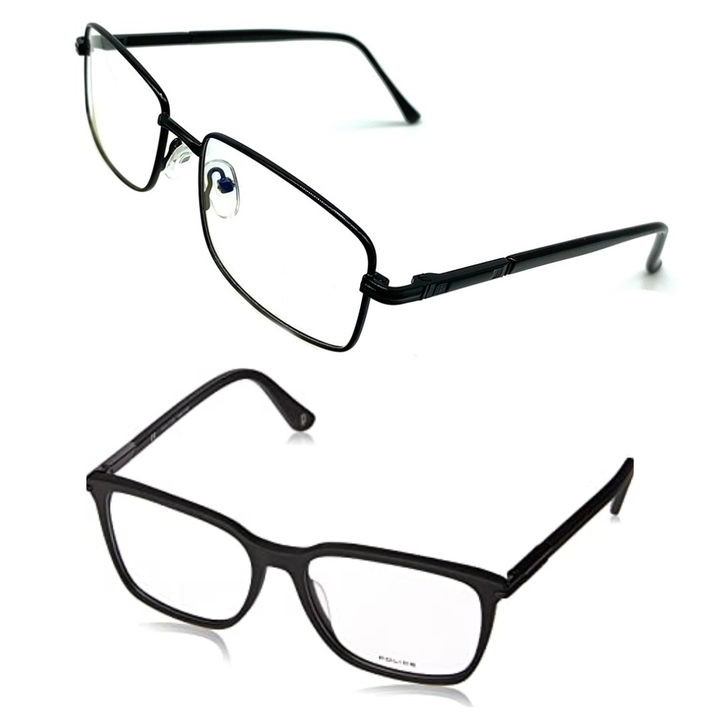 Óculos de Grau para Perto Leitura Descanso Masculino Feminino Metal e Plástico
