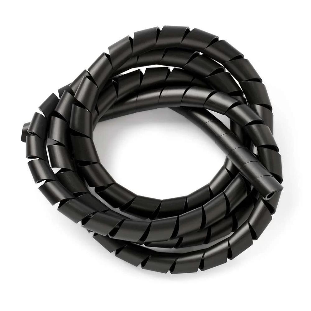 Organizador de Cabos Spiral Tube 1/2 2M Preto Blister