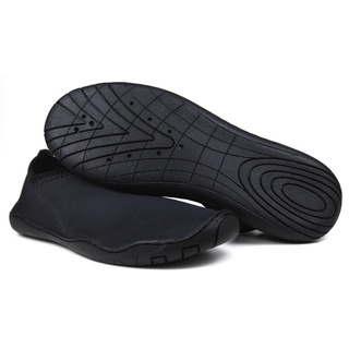 Sapatilha Neoprene Sola Lisa Antiderrapante - Preto