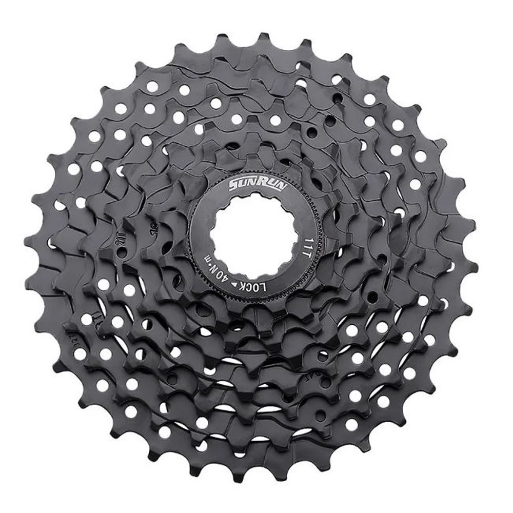 Cassete 8v K7 8 Velocidades 11-32d Sunrun Catraca De Encaixe
