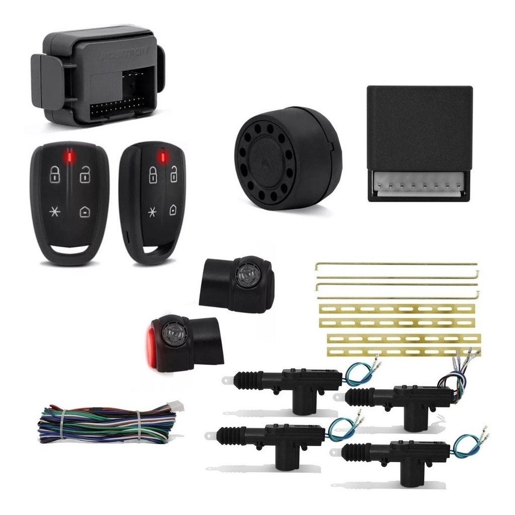 Alarme Automotivo Universal Fx360 Positron + Trava Eletrica