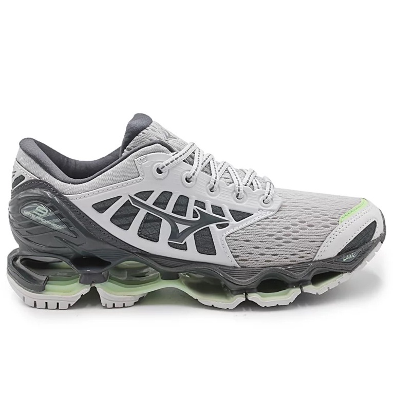 Mizuno wave prophecy outlet 5 cinza e verde