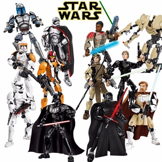 Figuras De Ação Star Planet Movie Conjunto Darth Vader Luke Blocos De Construção Brinquedos Presentes em Oferta na Shopee
