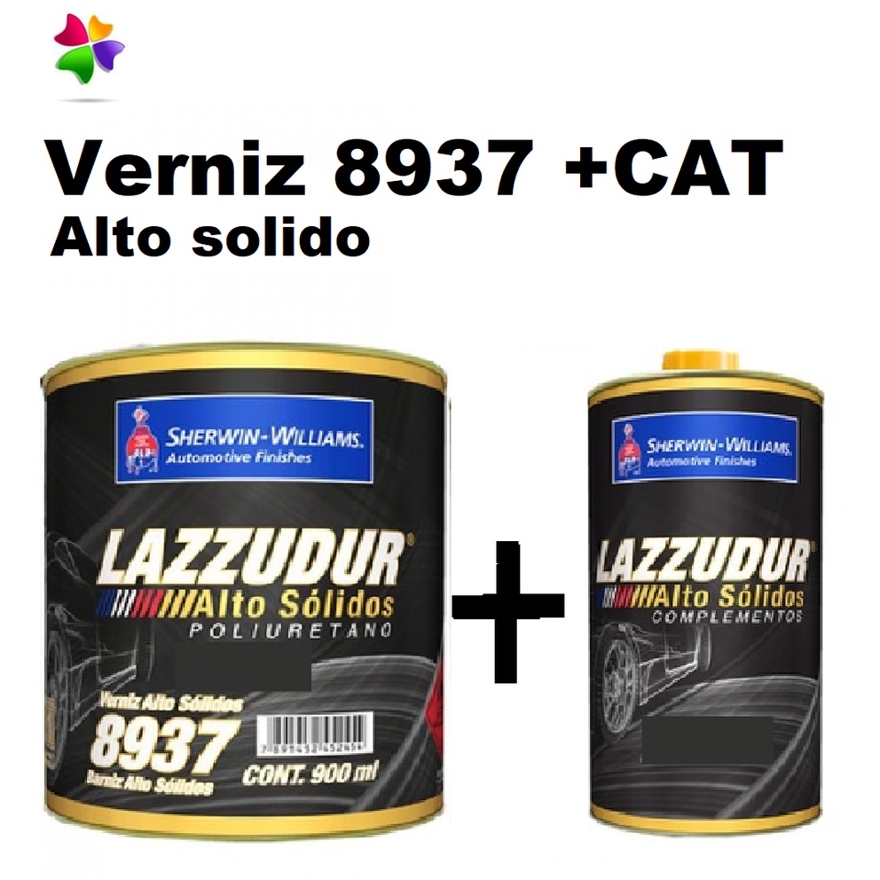 Verniz Aut. 8937 Lazzuril Alto Solido 900ml C/ End 900ml sherwim williams em Oferta na Shopee