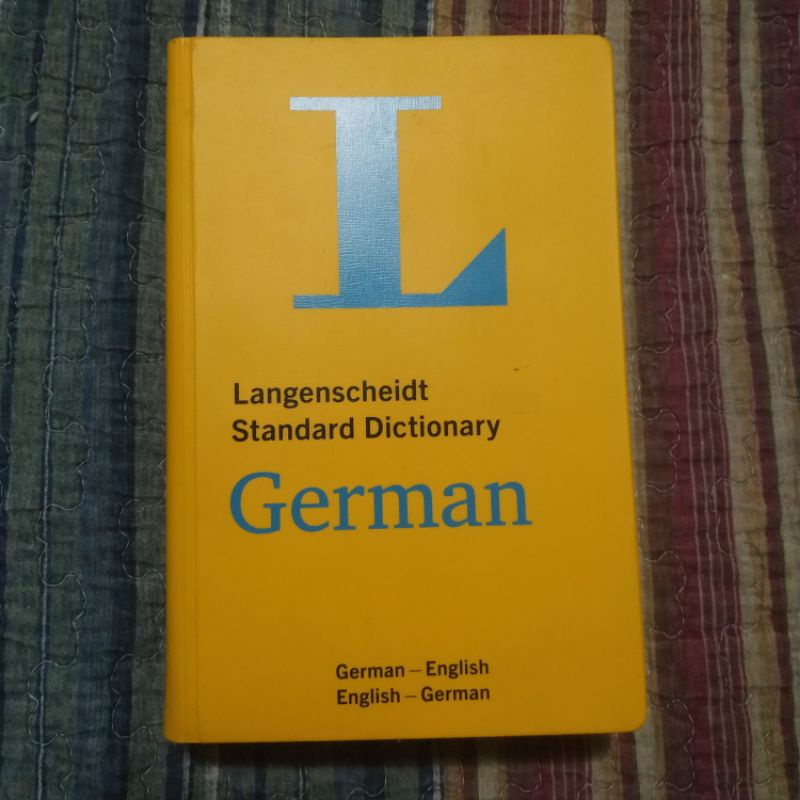 Dicionário Langenscheidt Standard German Dictionary (NOVO) Shopee Brasil