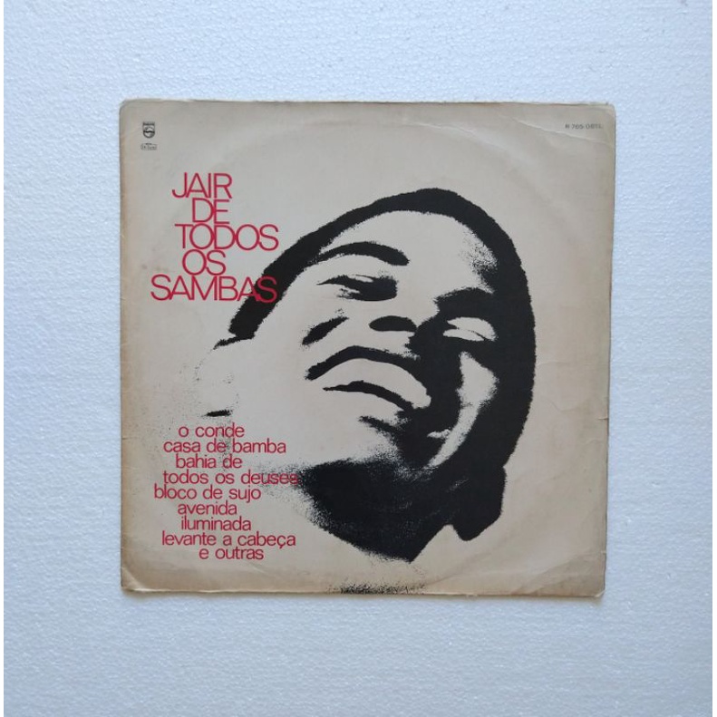 Lp Jair Rodrigues - Jair de todos os sambas