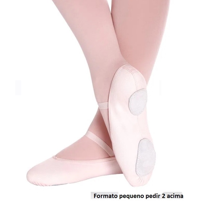 Sapatilha Só Dança Em Tecido - Tam 22 Ao 32 - Jazz / Ballet - Rosa ou Preto