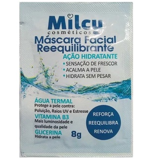 Milcy Máscara Facial Sachet 8g Reequilibrante