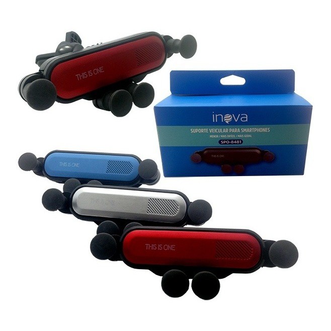 Suporte Veicular Universal Para Smartphone De 6.5 Polegadas