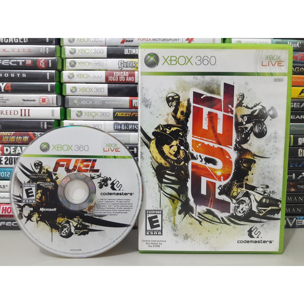 Fuel XBOX 360 - Jogo de Moto - Desconto no Preço