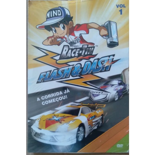 DVD Light Race-Tin Flash & Dash Volume 1 - Original Novo e Lacrado
