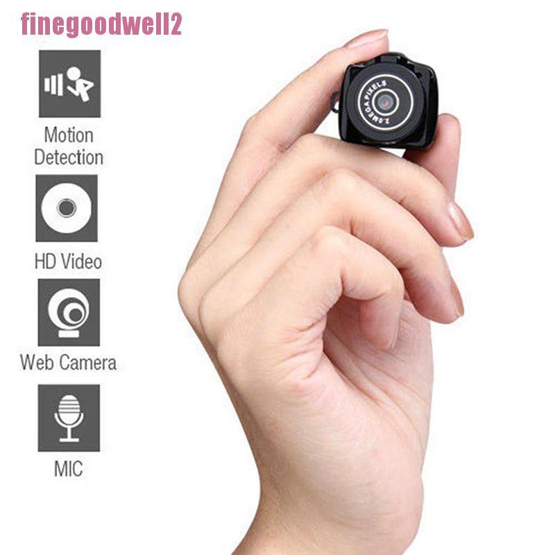 FOL Mini HD Câmera De Coleira De Gato Gravador De Áudio Webcam Pequeno DVR Segurança Secreta