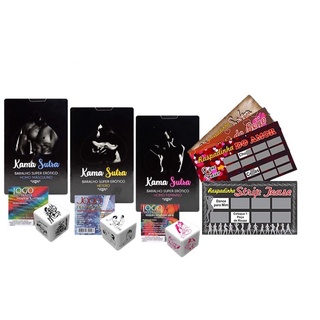 KIT Jogos do Amor - Dado Sexual + Baralho + Raspadinhas - SEX SHOP