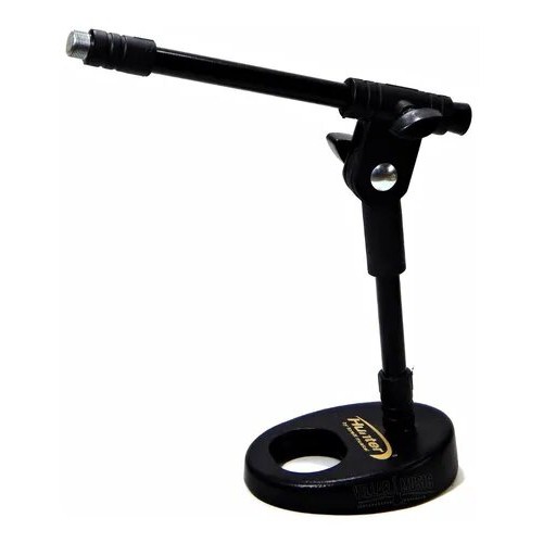 Pedestal Suporte Mesa Microfone Torelli Hpm 56 Pés de Ferro