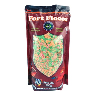 Ração Maramar Fort Flocos Para Peixes Ornamentais - 250g