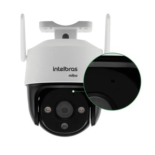 Câmera Externa Inteligente Intelbras IM7 360° WiFi Color FHD