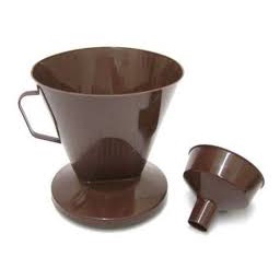 Kit Porta Filtro + Adaptador Para Garrafa Térmica Coador Café