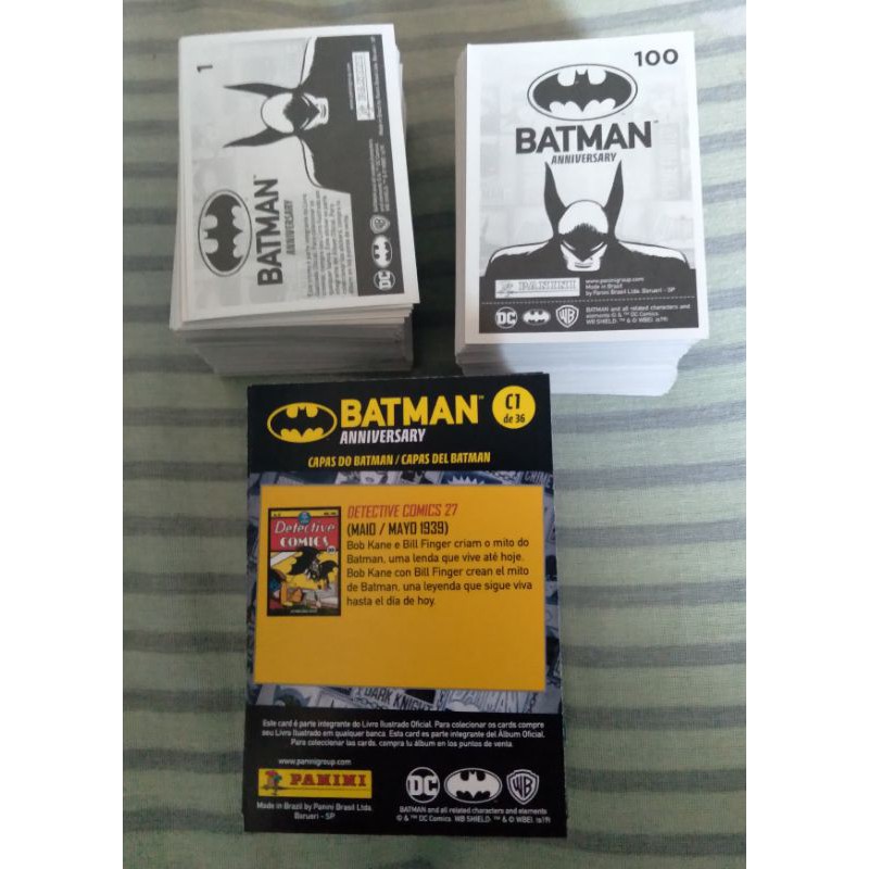 Figurinhas Batman 80 Anos avulsas | Shopee Brasil