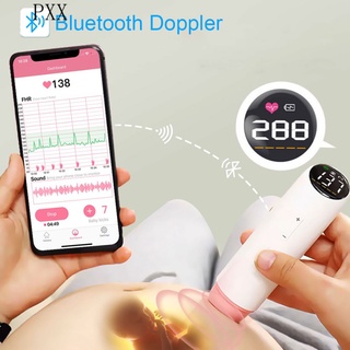 Doppler Bluetooth Inteligente Fetal Carga Monitor Do Bebê Coração Grávida Hits 0 Radiação Gravação De Dados 628