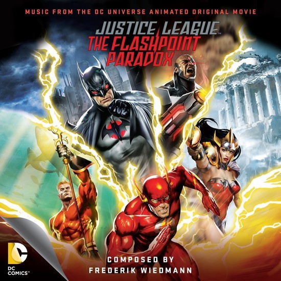 CD americano Justice League The Flashpoint Paradox edição limitada lacrado trilha sonora orquestral Batman