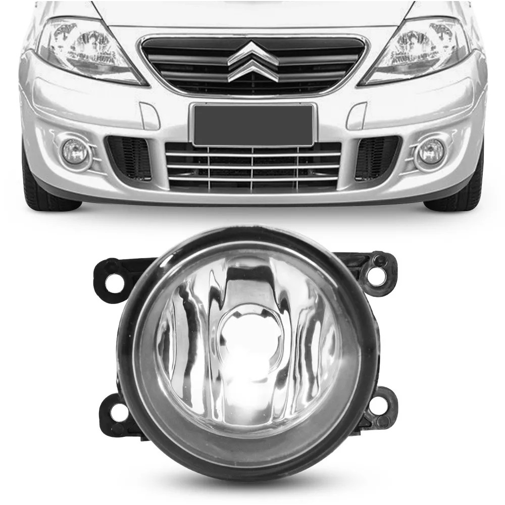 FAROL DE NEBLINA LENTE ACRÍLICO CITROEN C3 2009 2010 2011 2012