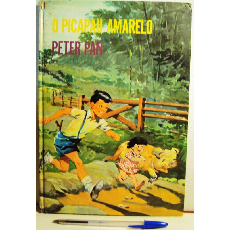1548 Lvr- Livro 1972- O Pica-Pau Amarelo- Peter Pan- Vol 3- Monteiro Lobato