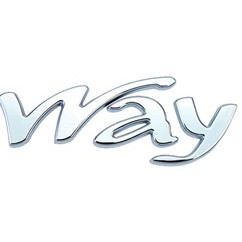 Emblema Fiat Way do Uno 2011