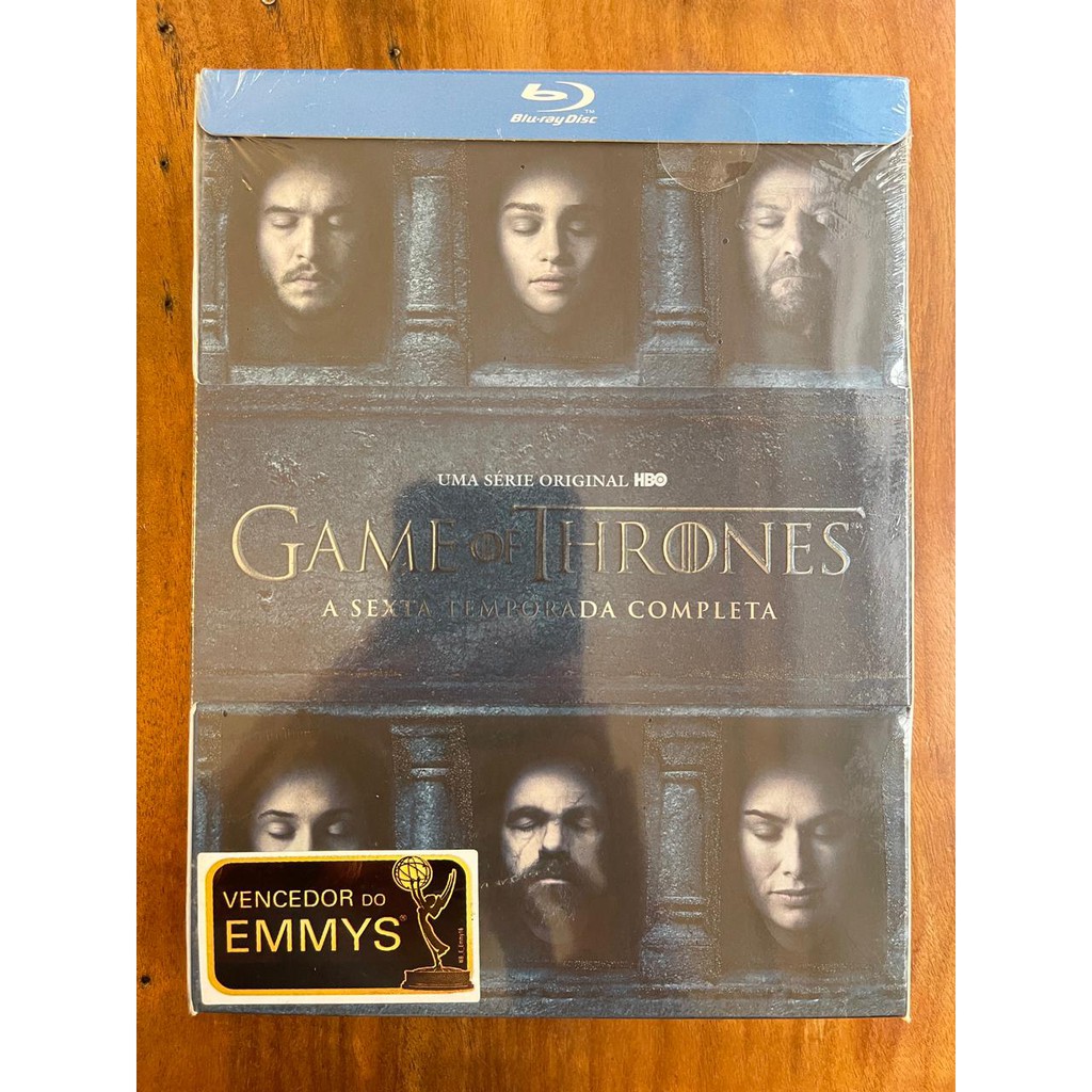 Blu-Ray Digipack - Game Of Thrones - 6 Temporada Completa - Lacrado