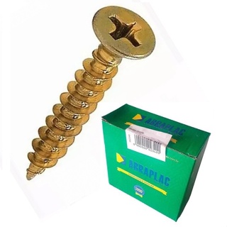 Parafuso 3,5x35 Chipboard Cabeç Chata 500 Unidades Abraplac em Oferta na Shopee