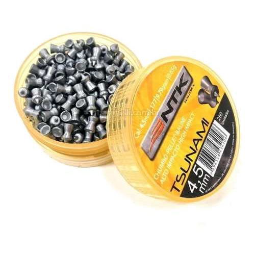 Chumbinho Tsunami Alto Impacto 4,5mm Com 250 Un - NTK