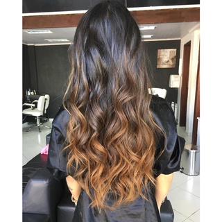 morena iluminada cabelo brasileiro(mel)