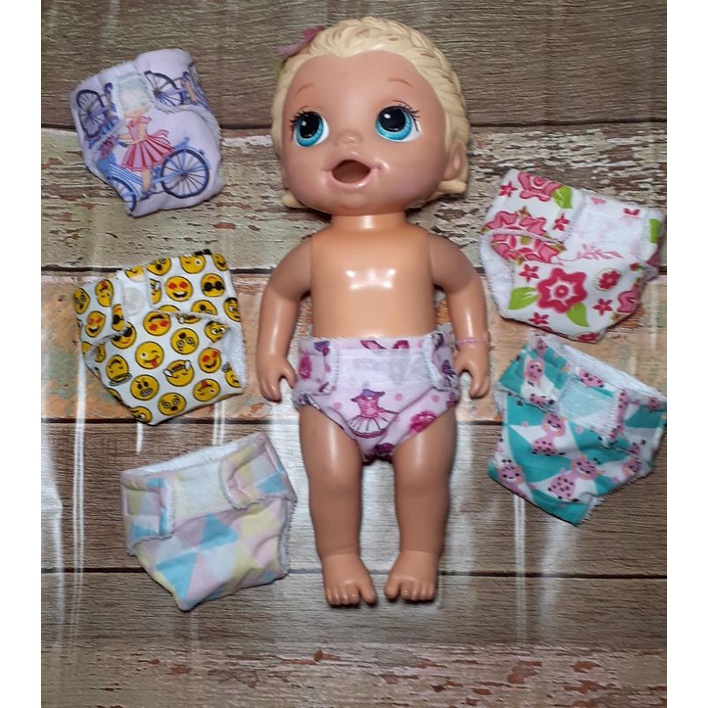 Roupa Baby Alive - Fralda para Baby Alive