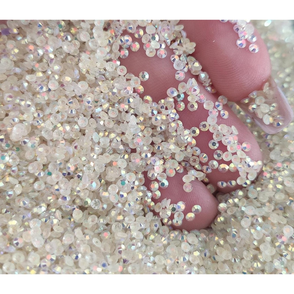 Strass Resina 1.8mm Pedrarias Nail Art Atacadinho 600 Peças