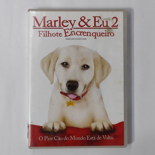 Dvd Marley E Eu 2 Filhote Encrenqueiro Filme Em Dvd Original
