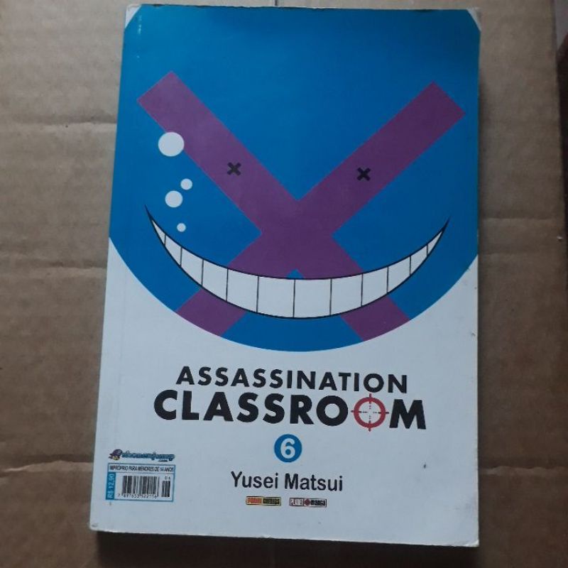 MangÁ Assassination Classroom 6 Shopee Brasil 