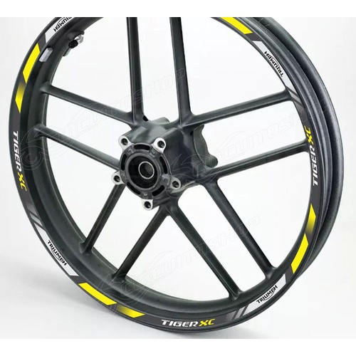 Friso Adesivo Refletivo D9 Roda Moto Triumph Tiger 800 Xc