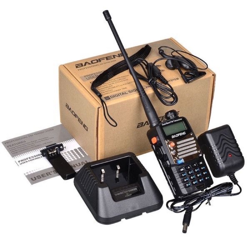Rádio Comunicador Baofeng UV-5R 15w Walkie Talkie