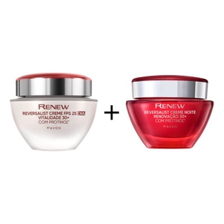 Kit Renew Reversalist creme anti-idade (dia+noite) 50g Cada | Avon