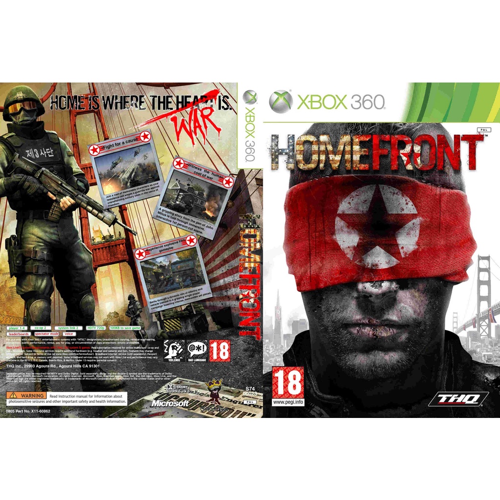 Homefront P/ XBOX360 (LTU/LT/JTAG/RGH)